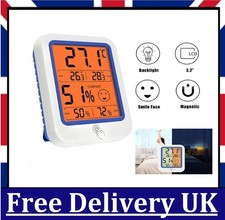 Max Min Room Thermometer Hygrometer Monitor Temperature Humidity Indoor Home, UK
