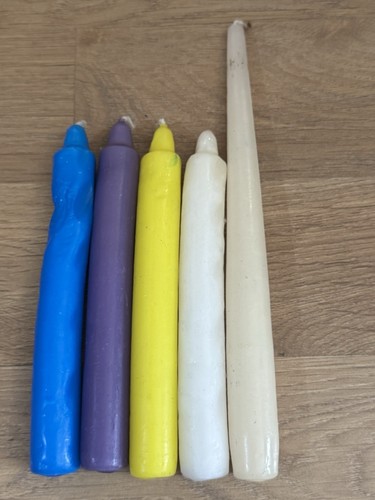 White purple yellow - , long