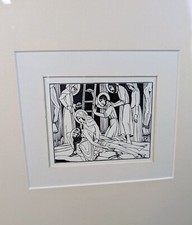 Eric Gill Wood Engraving Art