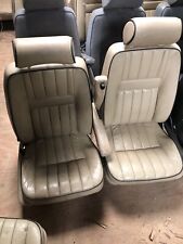 Lot72 RANGE ROVER P38 Eclectic Leather Seats Cream Van VW Camper Bus