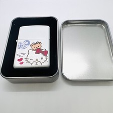 White Hello Cat Kitty Lighter