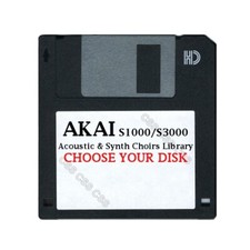 Akai S1000 / S3000 Floppy Disk