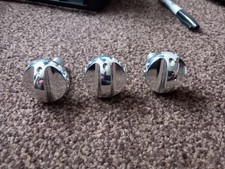 MGF / MG TF Chrome Heater Control Knobs