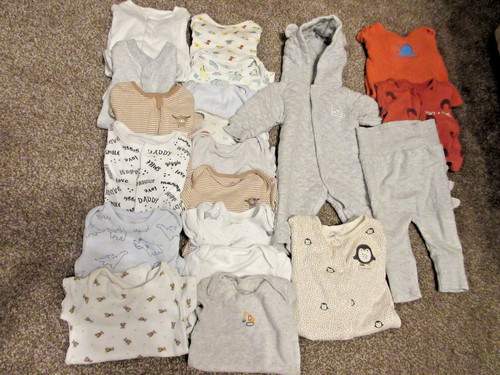 Baby boy clothes - 0-3m, bundle