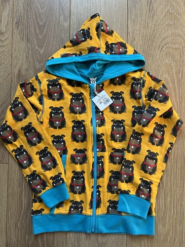 Maxomorra bulldogs hooded zip - maxomorra,
