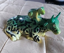 Cow parade figurine frog - cow,
