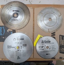 Old Metal Round Saw Blades