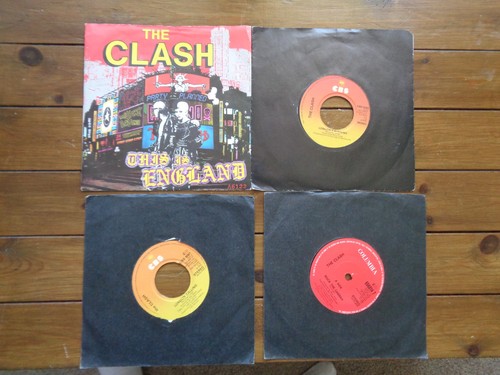 The clash records singles - clash,, x4