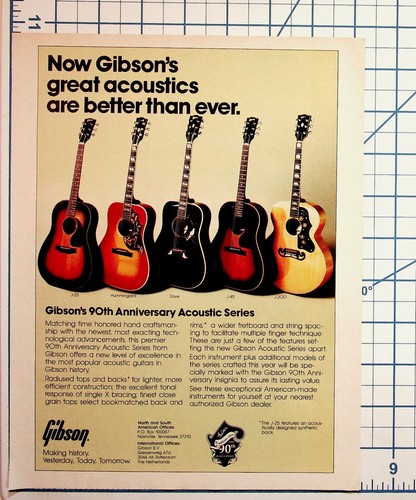 1984 gibson 90th anniversary - gibson,