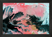 Coral Overture Framed Wall Art