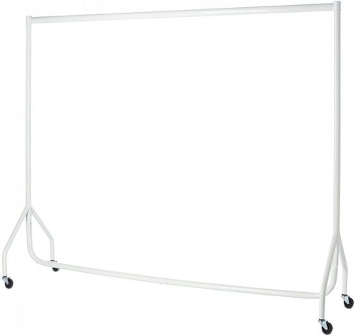Heavy duty white clothes - heavy, rails