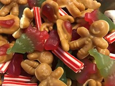 Jelly Christmas Sweets Pic N Mix Snowman Penguins Elfs Trees Santa Tree Reindeer