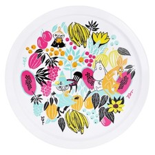 Moomin Papaya Round Tin Tray