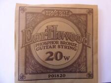 Ernie Ball Earthwood Phosphor Bronze Acoustic Guitar Strings. Gauges 20w to 52w