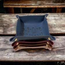 Leather Valet Tray Valet Tray
