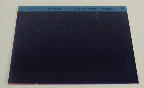 Microfiche spare parts catalog - parts,