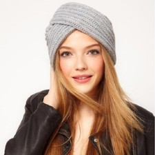 Turban Hat Cap Wrap Chemo Loss Hair Head Knitted Women Knit Beanie Ladies Cancer