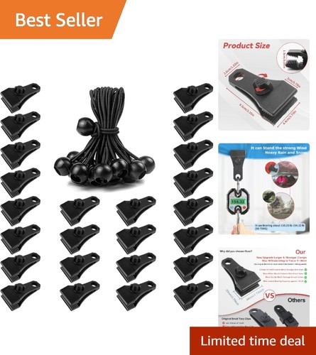 Heavy duty tarp clips 24 - tarp,