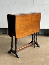 A Victorian mahogany and