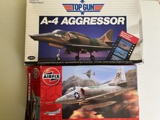 1/72 TESTORS TopGun A-4 + AIRFIX A-4B Skyhawk Complete ***See Pics & Desc***