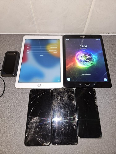Faulty working apple - apple, samsung