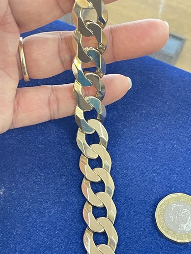 Solid 9ct yellow gold - yellow, heavy