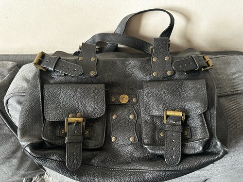 Mulberry roxanne black - black, leather