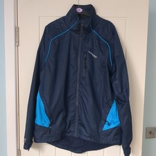 Muddyfox Cycling Jacket Size Medium Navy Blue