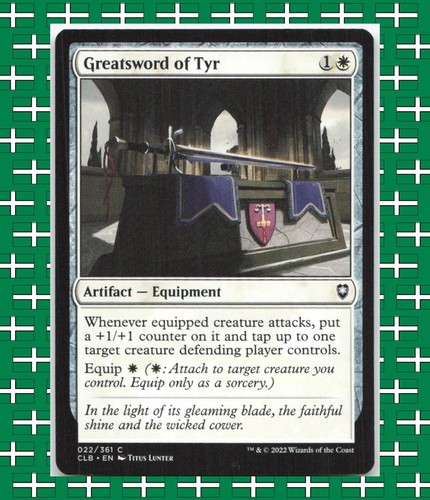 Greatsword tyr mtg - greatsword,