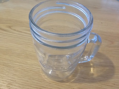 Kilner glass jar - with, handle
