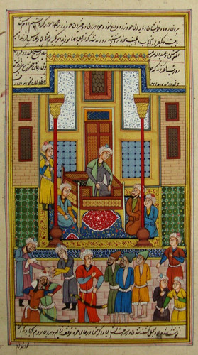 Handmade persian miniature - persian,
