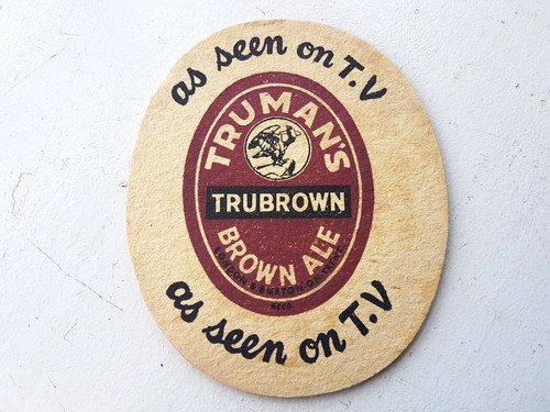 Vintage truman pale - ale, /