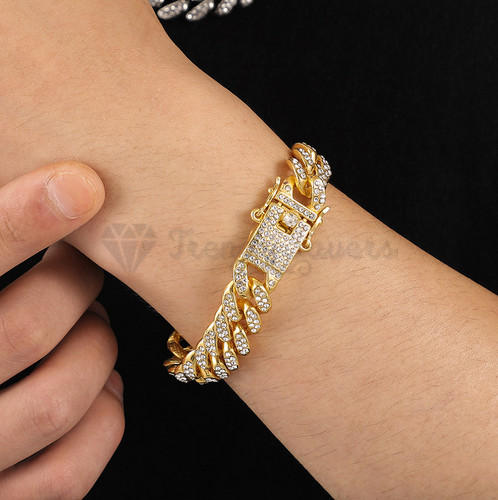10mm iced cuban - link, aaa