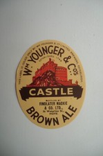 MINT WM YOUNGER CASTLE BROWN