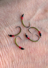 Olive buzzers trout - 5, flies