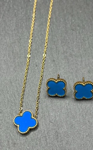 18k gold plated clover - 18k,