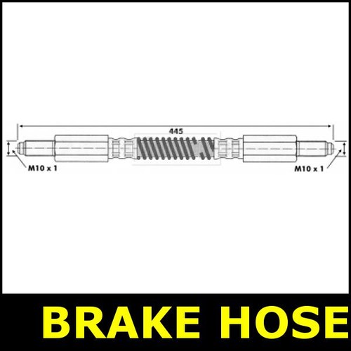 Brake hose front fits - fits, land