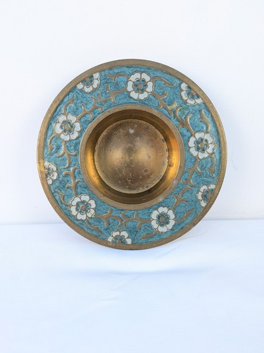 Chinese cloisonne enamel brass - enamel,