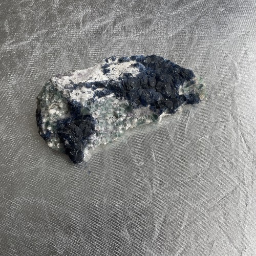 Blueberry fluorite raw crystal - blueberry,