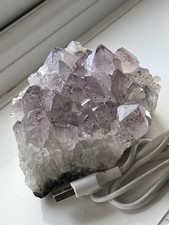 BIG Lamp in Druse of AMETHYST