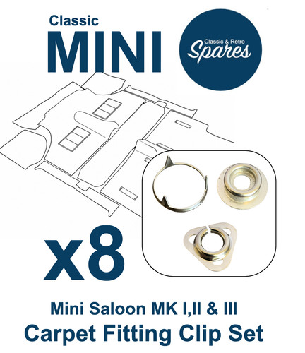 Classic mini carpet - carpet, fastener