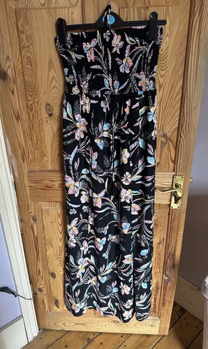 Floral halter neck swing maxi - neck,