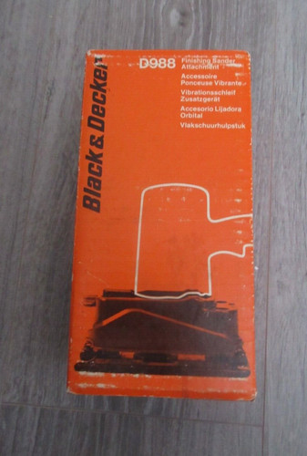 Black decker d988 orbital - d988,