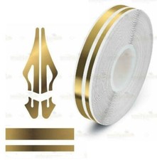 TWIN 4mm/2mm CHROME GOLD