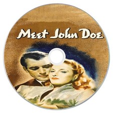 Meet John Doe (1941) Public Domain Film Supplied On DVD Free UK Postage