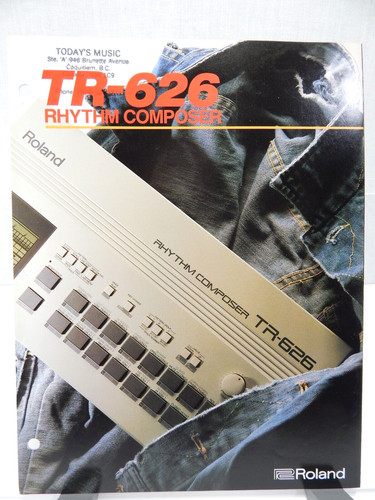 Roland 626 rhythm composer - tr-626,