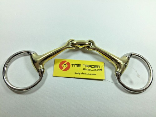 Eggbutt snaffle german - eggbutt, silver