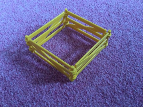 Playmobil yellow fence sets - fence, x4