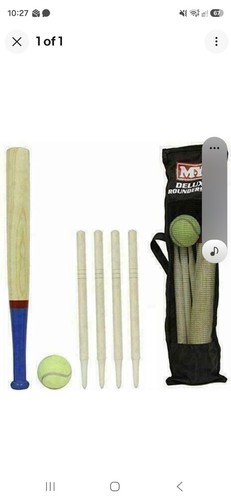 Deluxe rounders wooden set - 6",