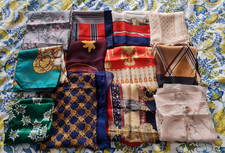 Job lot 12 Vintage Scarves